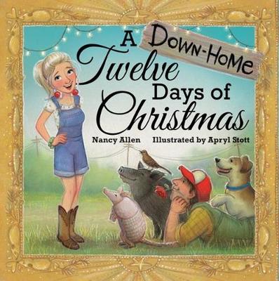 Book cover for Down-Home Twelve Days of Christmas, A