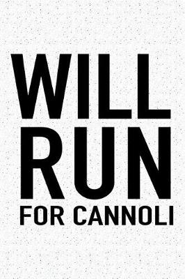 Book cover for Will Run for Cannoli