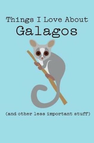 Cover of Things I Love about Galagos (and Other Less Important Stuff)