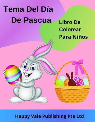 Book cover for Tema Del Día De Pascua Libro De Colorear Para Niños