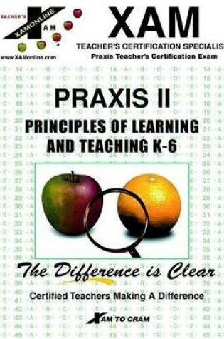 Cover of Praxis II Principles of Learning and Teaching