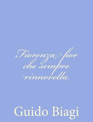 Book cover for Fiorenza fior che sempre rinnovella