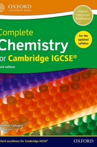 Cover of Complete Chemistry for Cambridge IGCSE Student Book