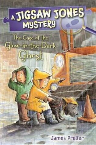 Cover of Jigsaw Jones: The Case of the Glow-In-The-Dark Ghost