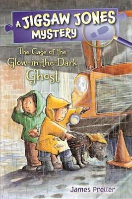 Book cover for Jigsaw Jones: The Case of the Glow-In-The-Dark Ghost