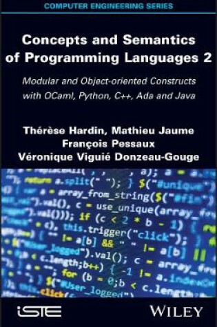 Cover of Concepts and Semantics of Programming Languages 2