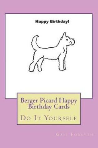 Cover of Berger Picard Happy Birthday Cards