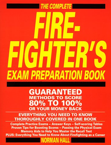 Book cover for The Complete Firefighter's Exam Preparation Book