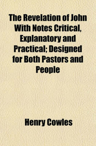Cover of The Revelation of John with Notes Critical, Explanatory and Practical; Designed for Both Pastors and People
