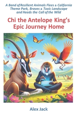 Book cover for Chi the Antelope King's Epic Journey Home