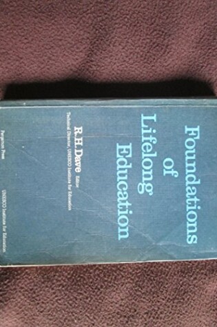 Cover of Foundations of Lifelong Education