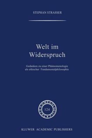 Cover of Welt im Widerspruch