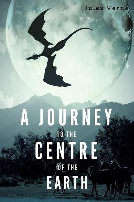 Book cover for A Journey to the Centre of the Earth by Jules Verne