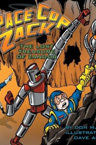 Cover of Space Cop Zack, The Lost Treasure of Zandor