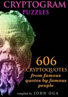 Book cover for Cryptogram Puzzles