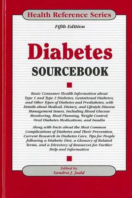 Cover of Diabetes Sourcebook