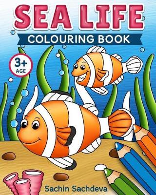 Book cover for Sea Life Colouring Book