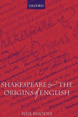 Cover of Shakespeare and the Origins of English