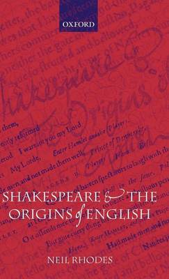 Book cover for Shakespeare and the Origins of English