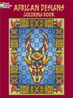 Book cover for African Designs Coloring Book