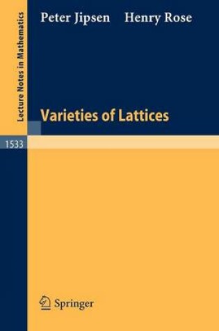 Cover of Varieties of Lattices