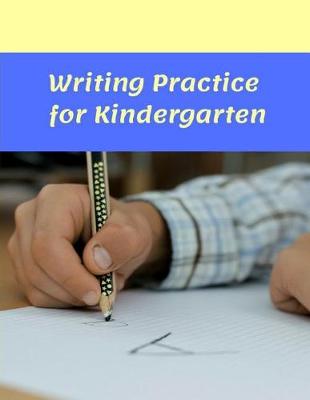 Book cover for Writing Practice for Kindergarten