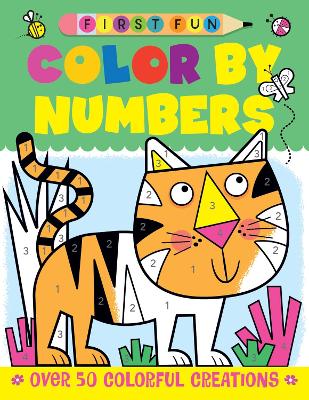 Book cover for First Fun: Color by Numbers