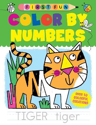 Book cover for First Fun: Color by Numbers