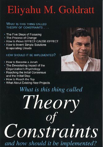 Book cover for Theory of Constraints and How it Should be Implemented