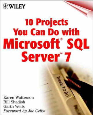 Book cover for 15 Projects You Can Do with Microsoft SQL Server 7