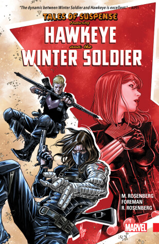 Book cover for Tales of Suspense: Hawkeye & the Winter Soldier