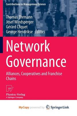 Cover of Network Governance