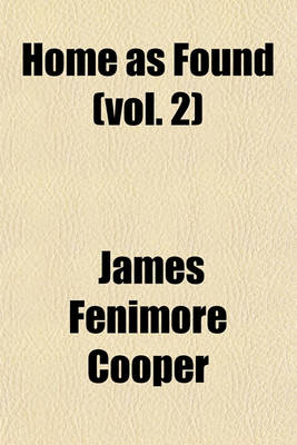 Book cover for Home as Found (Vol. 2)