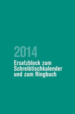 Cover of Pfarrerkalender/Pfarrerinnenkalender Ersatzblock 2014