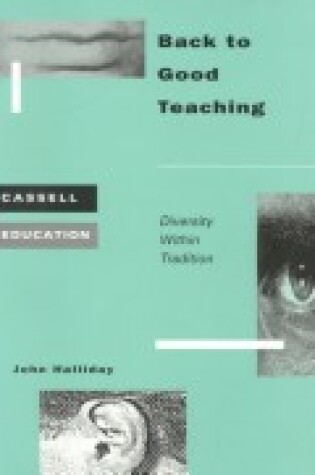 Cover of Back to Good Teaching