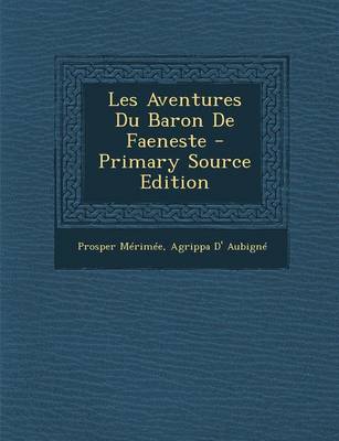 Book cover for Les Aventures Du Baron de Faeneste