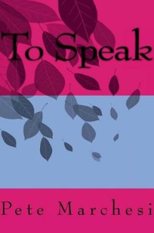 Cover of To Speak