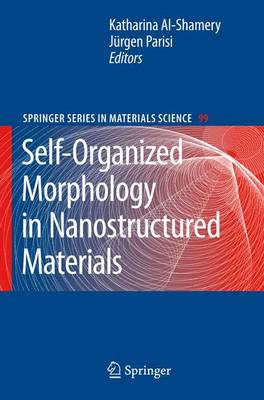 Book cover for Self-Organized Morphology in Nanostructured Materials