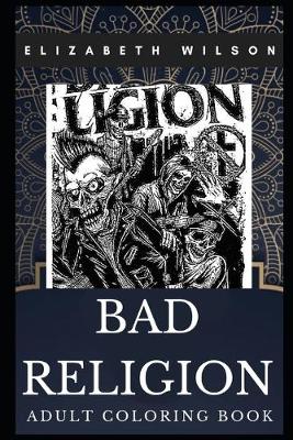Cover of Bad Religion Adult Coloring Book