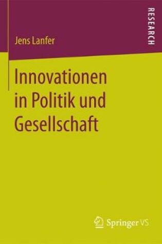 Cover of Innovationen in Politik Und Gesellschaft