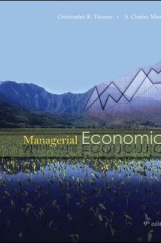 Cover of Managerial Economics with Student CD