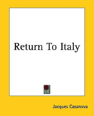 Book cover for Return to Italy