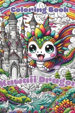 Cover of Kawaii Dragon Coloring Book