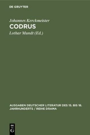 Cover of Codrus