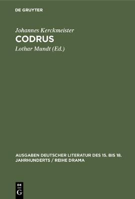 Cover of Codrus