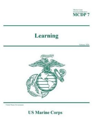 Cover of Marine Corps Doctrine Publication MCDP 7 Learning February 2020