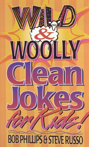 Book cover for Wild & Woolly Clean Jokes for Kids!
