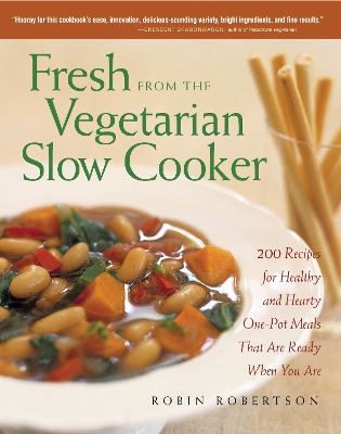 Book cover for Fresh from the Vegetarian Slow Cooker