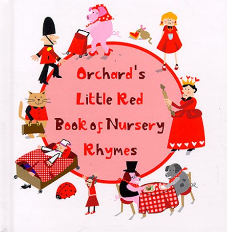 Book cover for Little Red Book of Nursery Rhymes