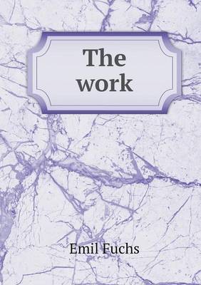 Book cover for The work